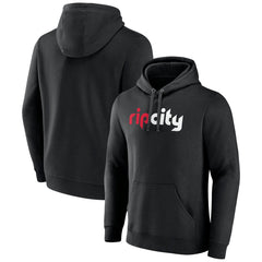 Portland Trail Blazers Alternate Logo Pullover Hoodie Black