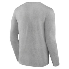 Atlanta Hawks Alternate Logo Long Sleeve T-Shirt Gray