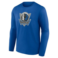 Dallas Mavericks Alternate Logo Long Sleeve T-Shirt Royal