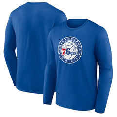 Philadelphia 76ers Alternate Logo Long Sleeve T-Shirt Royal