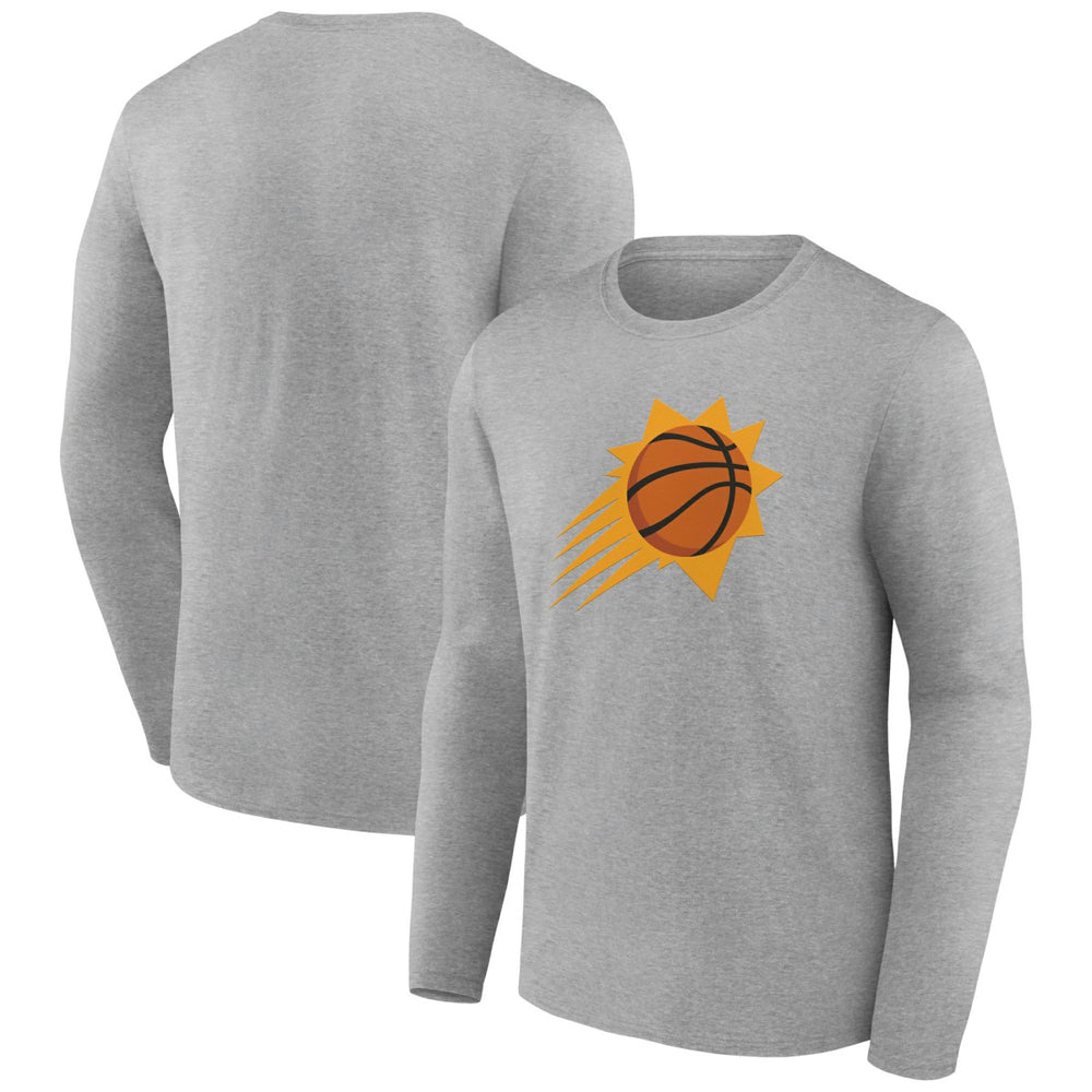 Phoenix Suns Alternate Logo Long Sleeve T-Shirt Gray