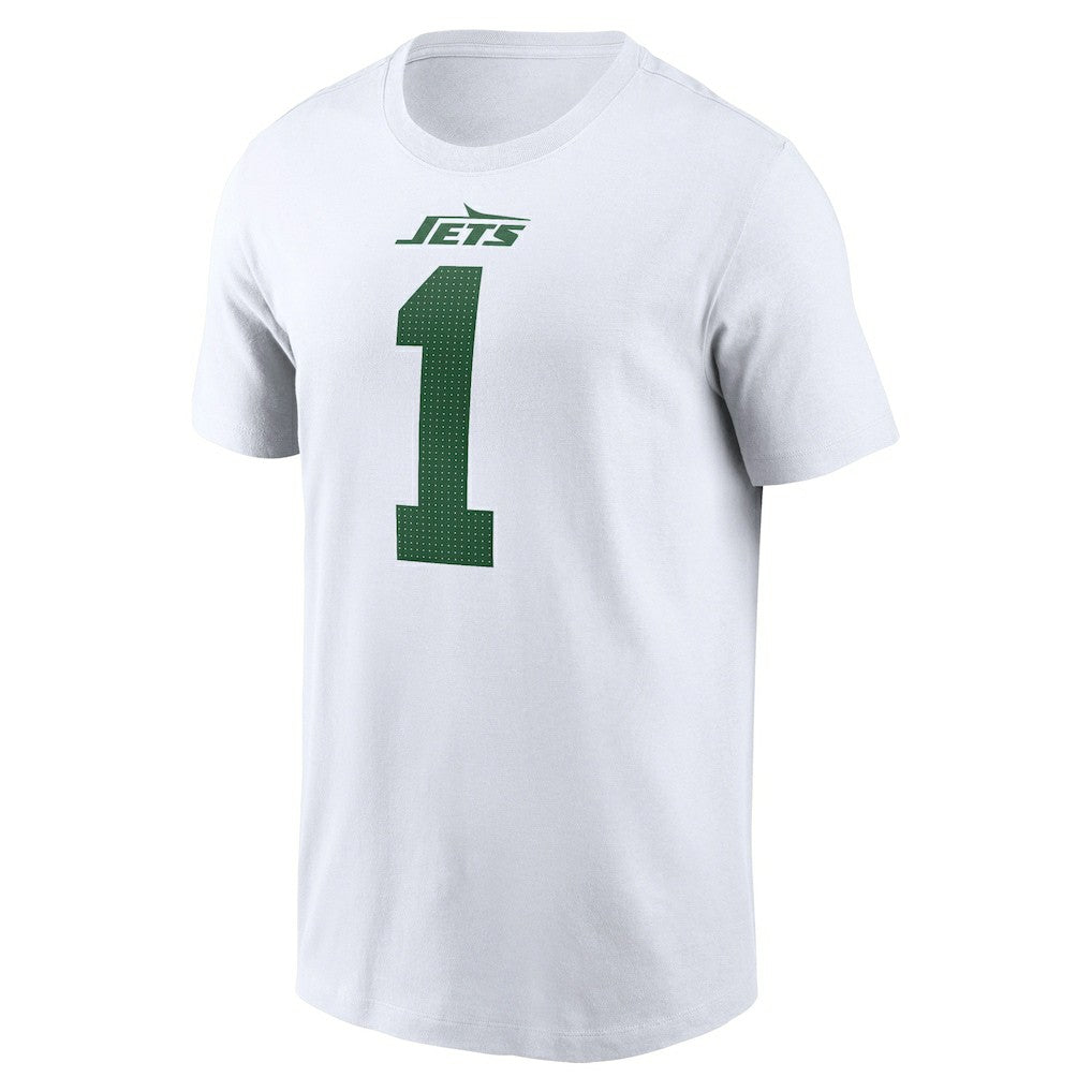 Ahmad Sauce Gardner New York Jets Legacy Player Name & Number T-Shirt - White T-shirts