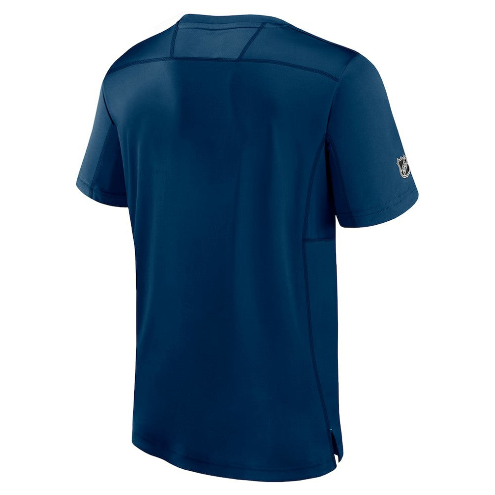 Seattle Kraken Fanatics Authentic Pro Tech T-Shirt - Deep Sea Blue | US 5100416