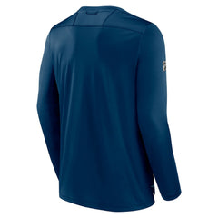 Seattle Kraken Fanatics Authentic Pro Long Sleeve T-Shirt - Deep Sea Blue | US 5100451