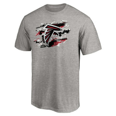 Atlanta Falcons True Color T-Shirt - Heather Gray T-shirts