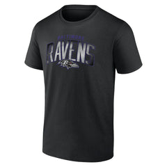 Baltimore Ravens Smoke Arch T-Shirt - Black T-shirts