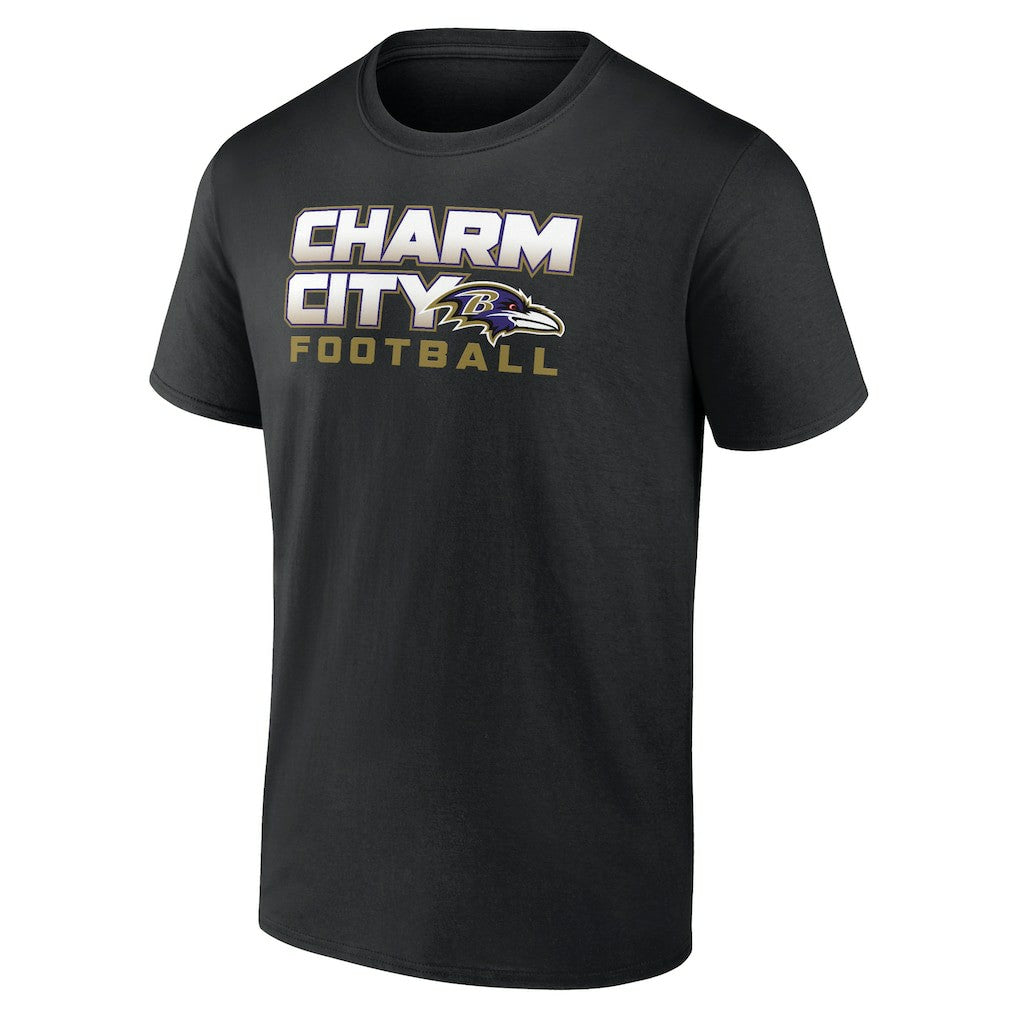 Baltimore Ravens Hometown Collection Sweep T-Shirt - Black T-shirts