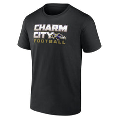Baltimore Ravens Hometown Collection Sweep T-Shirt - Black T-shirts