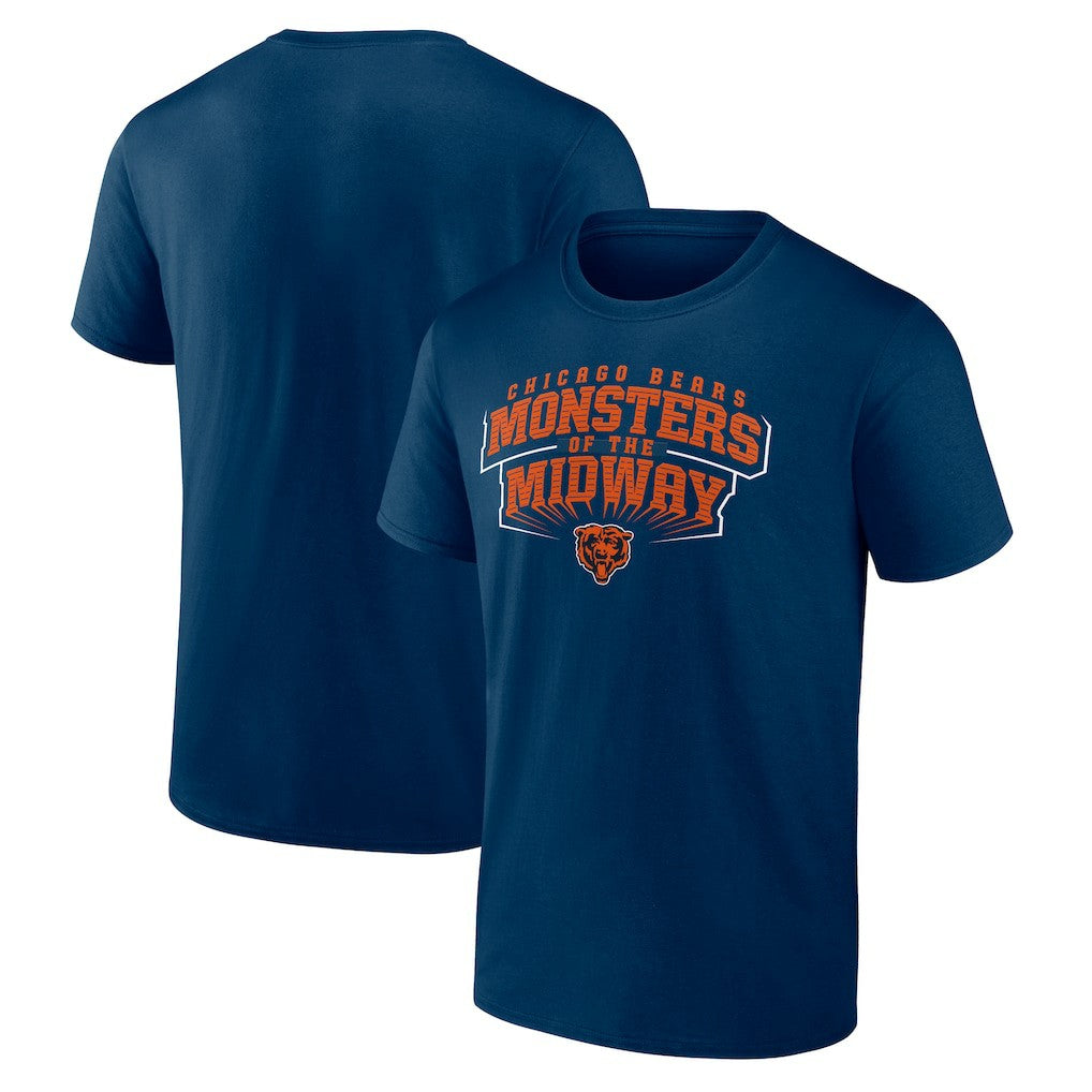 Chicago Bears Hometown Collection Sweep T-Shirt - Navy T-shirts