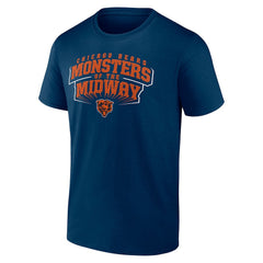 Chicago Bears Hometown Collection Sweep T-Shirt - Navy T-shirts
