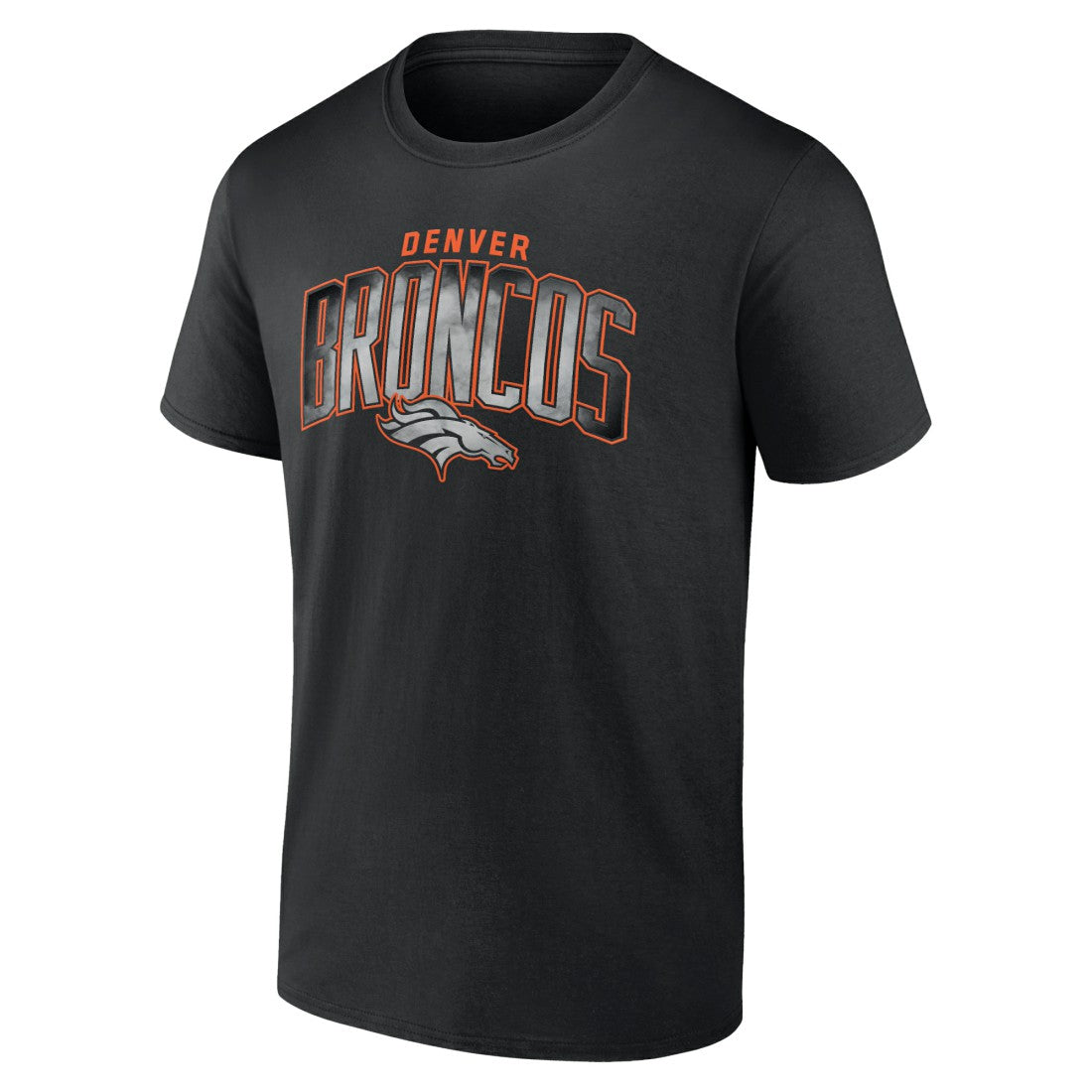 Denver Broncos Smoke Arch T-Shirt - Black T-shirts