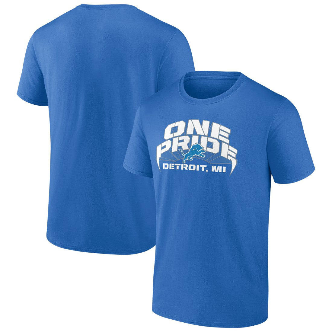 Detroit Lions Hometown Collection Prime Time T-Shirt - Blue T-shirts