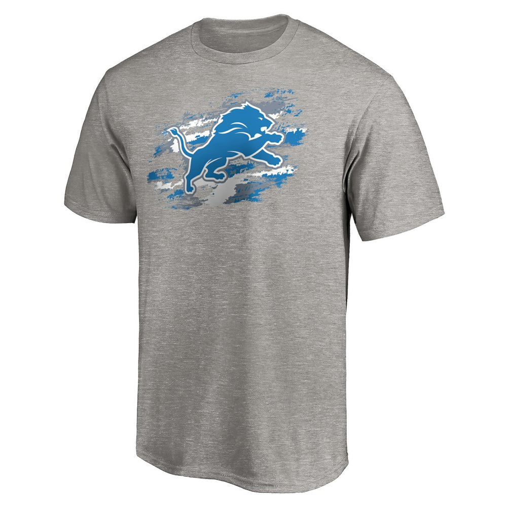 Detroit Lions True Color T-Shirt - Heather Gray T-shirts