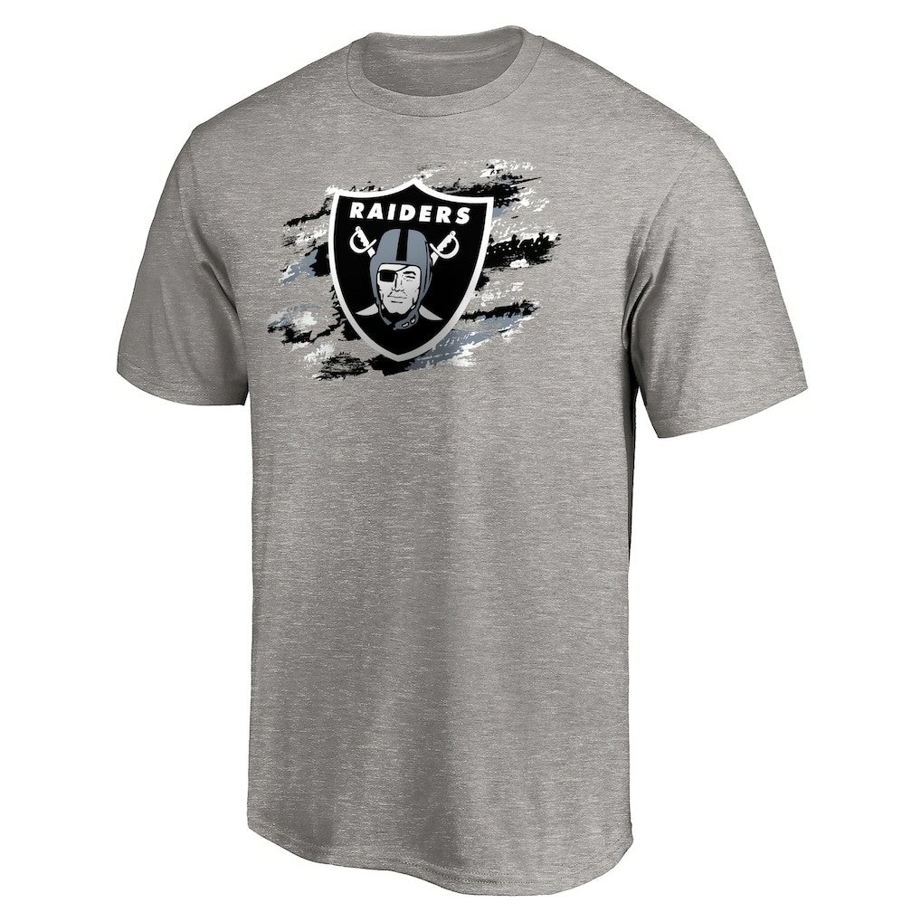 Las Vegas Raiders True Color T-Shirt - Heather Gray T-shirts