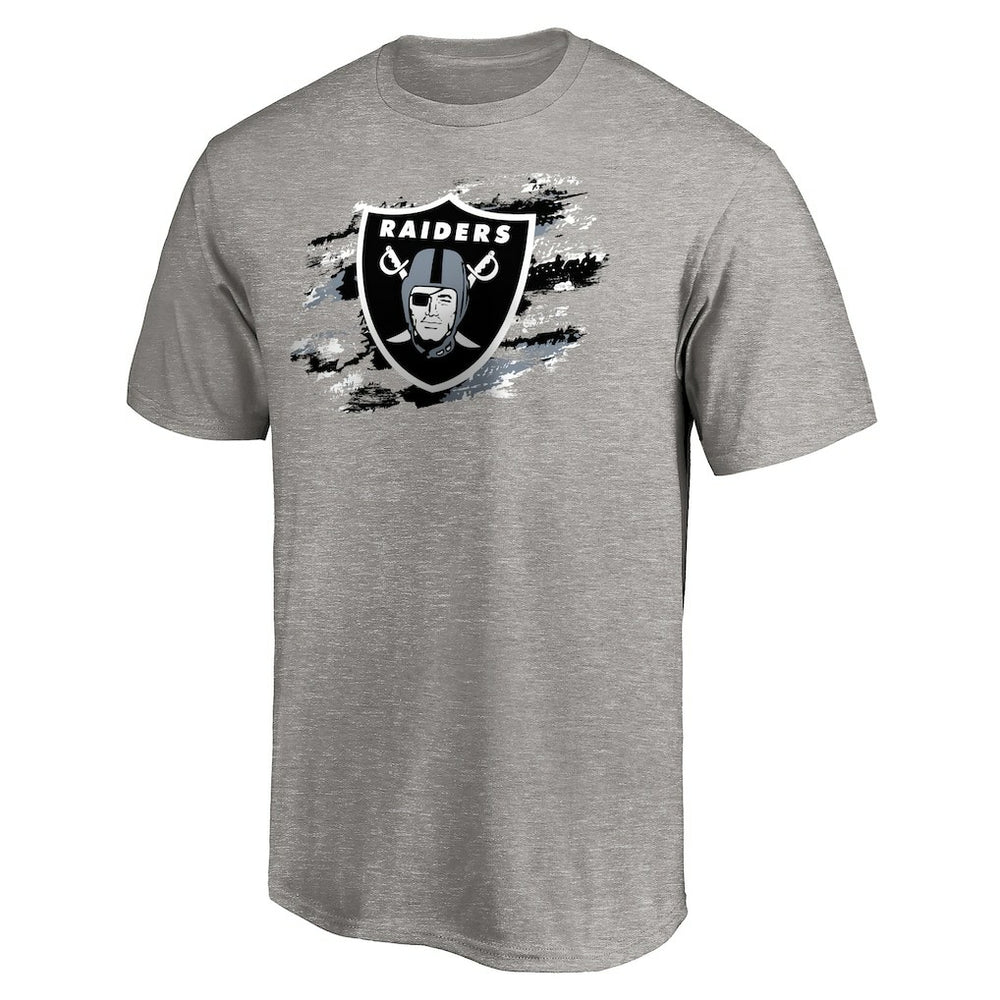 Las Vegas Raiders True Color T-Shirt - Heather Gray T-shirts