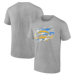 Los Angeles Chargers True Color T-Shirt - Heather Gray T-shirts