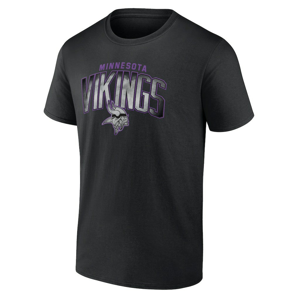 Minnesota Vikings Smoke Arch T-Shirt - Black T-shirts