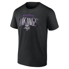 Minnesota Vikings Smoke Arch T-Shirt - Black T-shirts