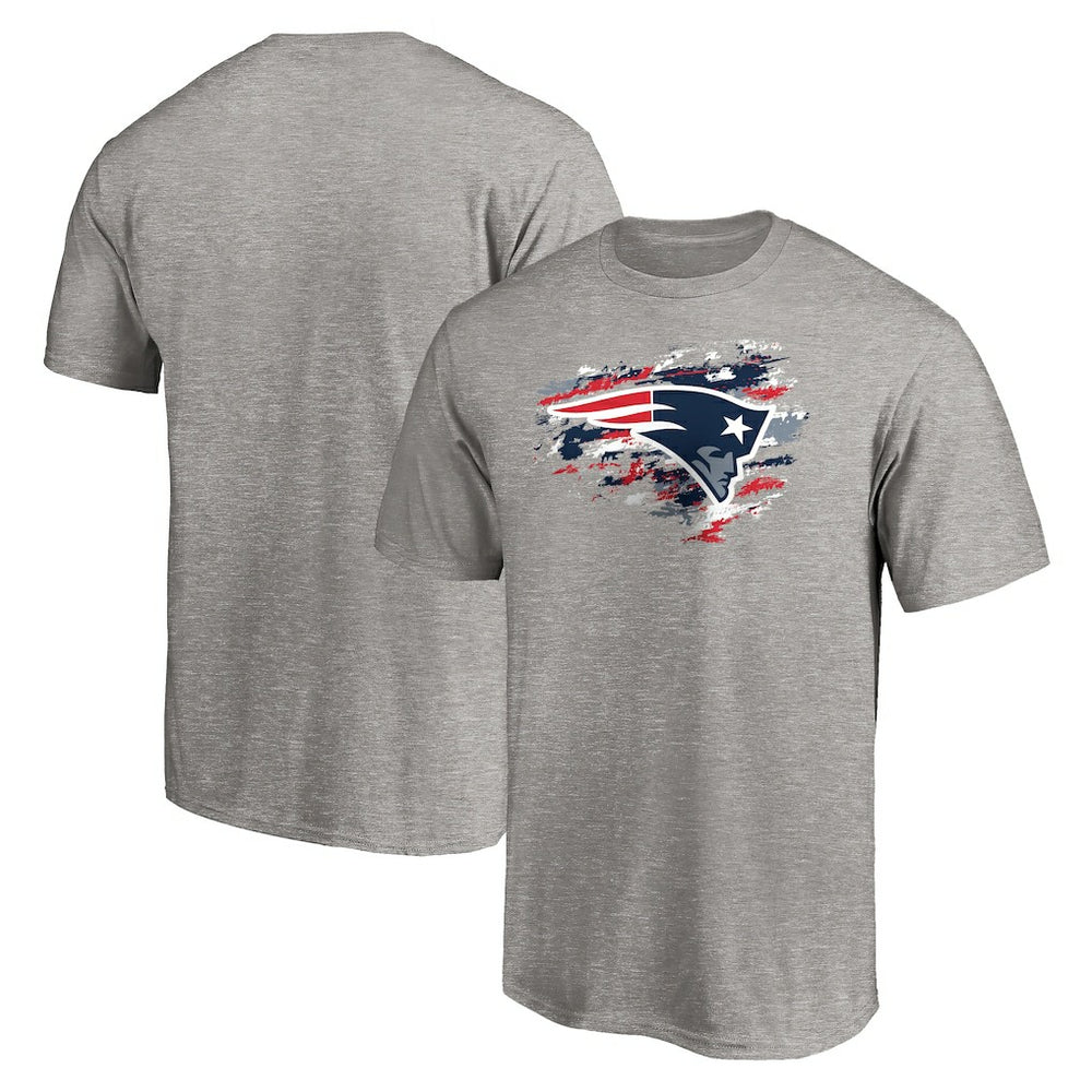 New England Patriots True Color T-Shirt - Heather Gray T-shirts