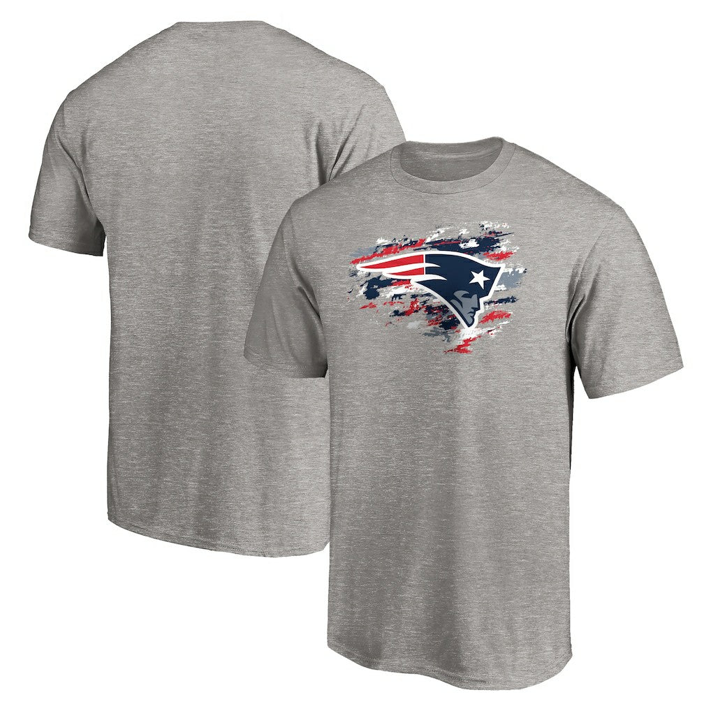 New England Patriots True Color T-Shirt - Heather Gray T-shirts