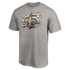 New Orleans Saints True Color T-Shirt - Heather Gray T-shirts