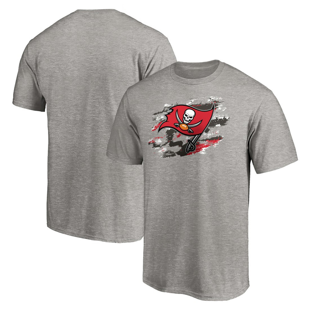 Tampa Bay Buccaneers True Color T-Shirt - Heather Gray T-shirts