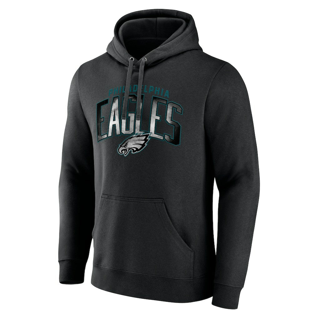Philadelphia Eagles Smoke Arch Pullover Hoodie - Black Hoodies
