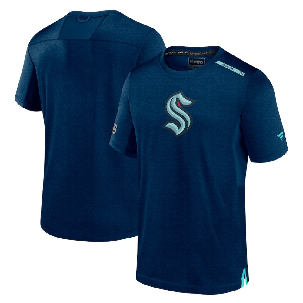 Seattle Kraken Fanatics Authentic Pro Performance T-Shirt - Deep Sea Blue | US 5100618