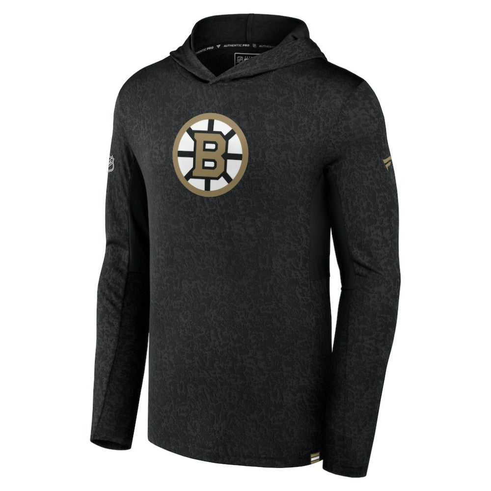 Boston Bruins Fanatics Authentic Pro Lightweight Pullover Hoodie - Black | US 5100808