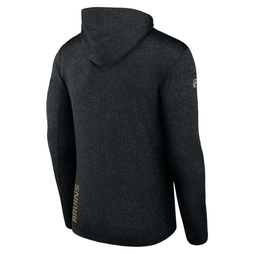 Boston Bruins Fanatics Authentic Pro Lightweight Pullover Hoodie - Black | US 5100808