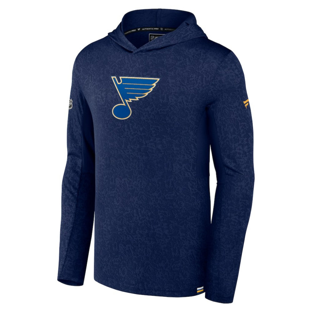 St. Louis Blues Fanatics Authentic Pro Lightweight Pullover Hoodie - Navy | US 5100824