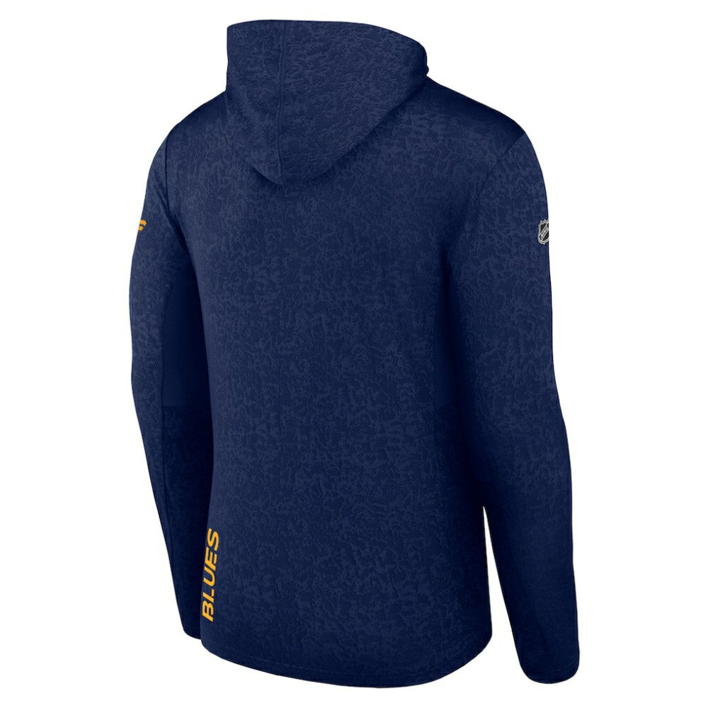 St. Louis Blues Fanatics Authentic Pro Lightweight Pullover Hoodie - Navy | US 5100824
