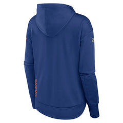 Edmonton Oilers Fanatics Women's Authentic Pro Scuba Full-Zip Hoodie - Royal | US 5101437