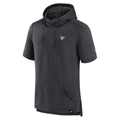Pittsburgh Penguins Fanatics Authentic Pro Short Sleeve Pullover Hoodie - Heather Charcoal | US 5101492