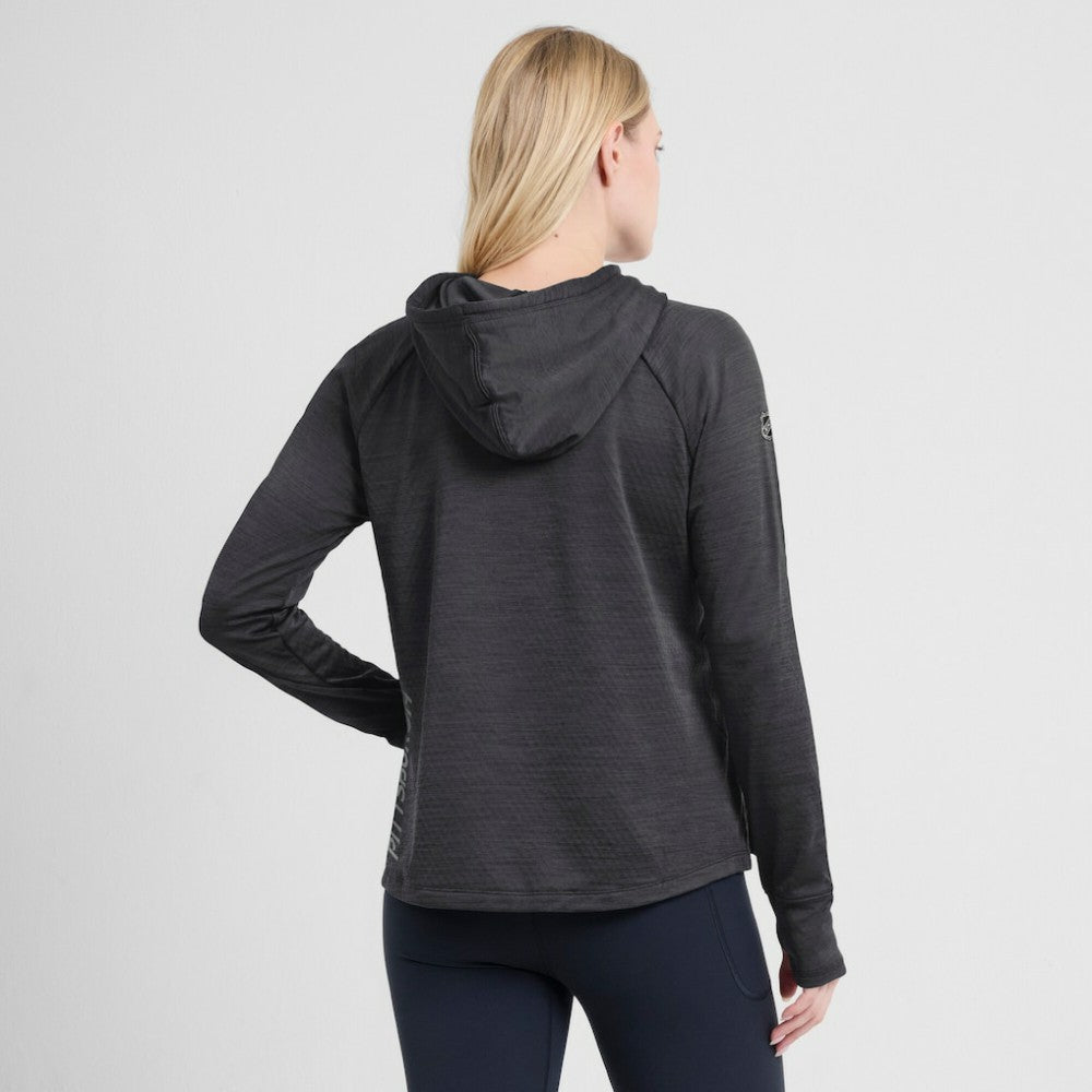 Pittsburgh Penguins Fanatics Women's Authentic Pro Pullover Hoodie - Heather Charcoal | US 5102226