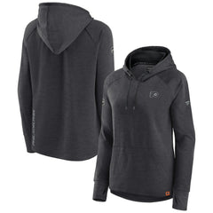 Philadelphia Flyers Fanatics Women's Authentic Pro Pullover Hoodie - Heather Charcoal | US 5102229