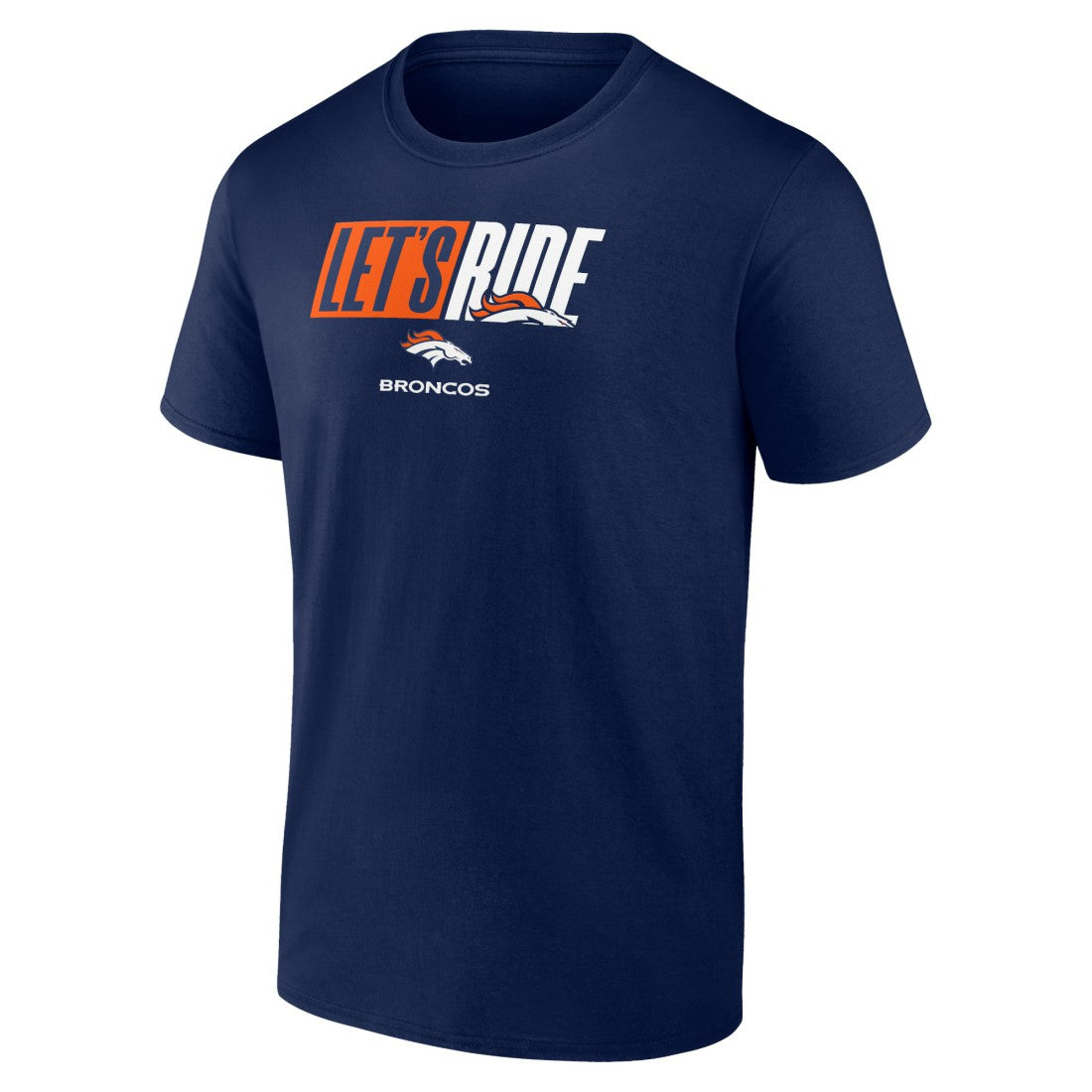 Denver Broncos Let's Ride T-Shirt - Navy T-shirts