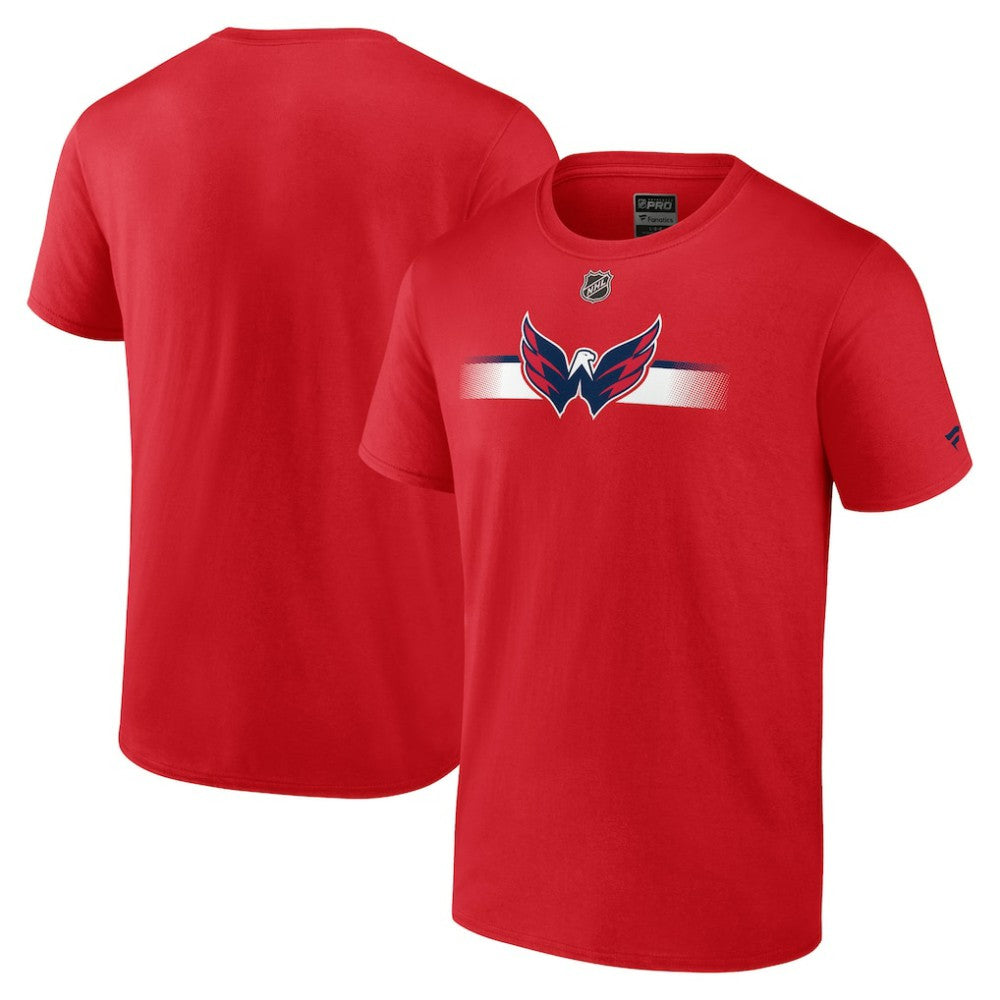 Washington Capitals Fanatics Authentic Pro Secondary T-Shirt - Red | US 5103267