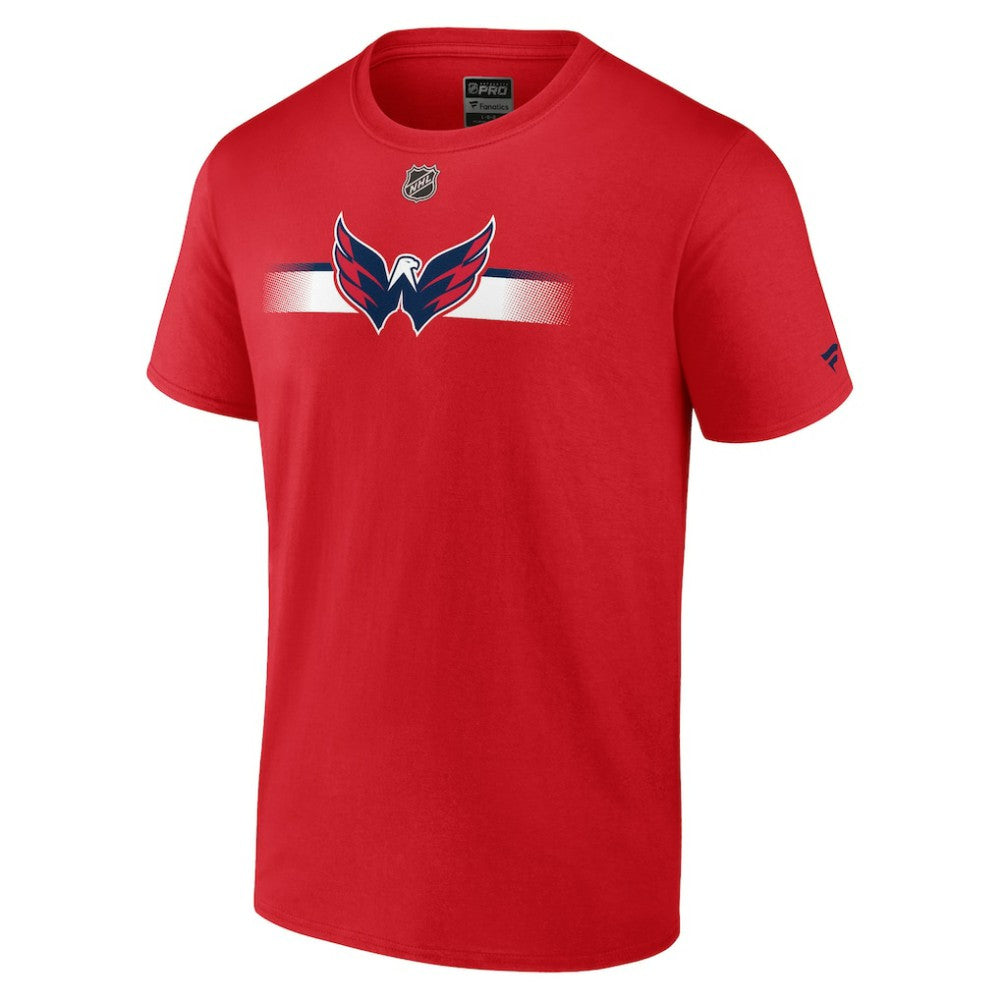 Washington Capitals Fanatics Authentic Pro Secondary T-Shirt - Red | US 5103267