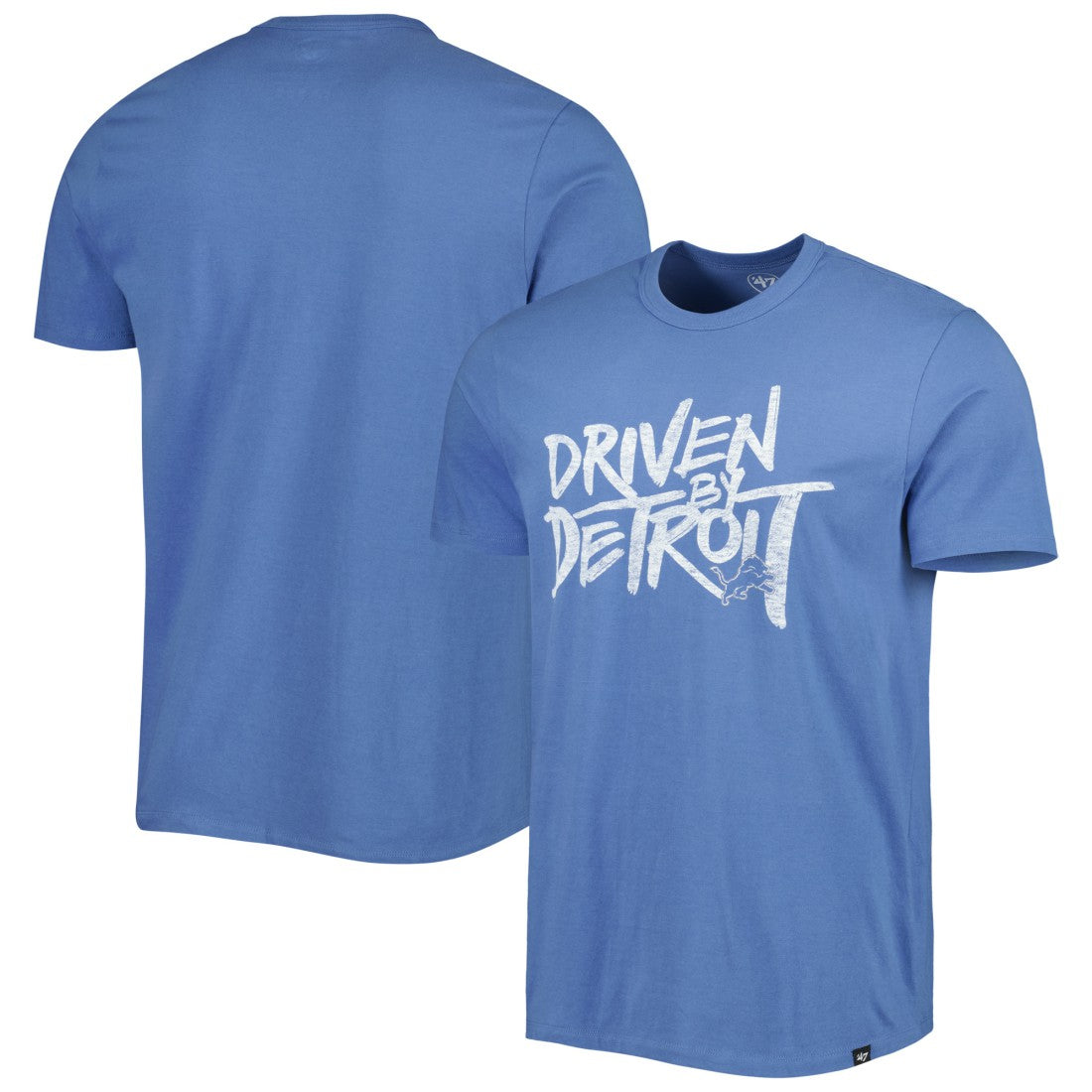 Detroit Lions '47 Driven by Detroit T-Shirt - Blue T-shirts