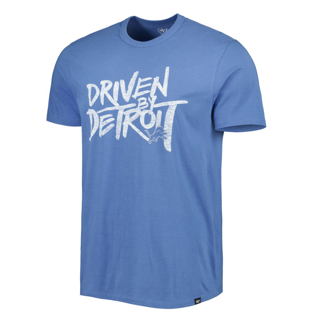 Detroit Lions '47 Driven by Detroit T-Shirt - Blue T-shirts