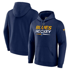 St. Louis Blues Fanatics Authentic Pro Pullover Hoodie - Navy | US 5103950