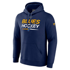 St. Louis Blues Fanatics Authentic Pro Pullover Hoodie - Navy | US 5103950
