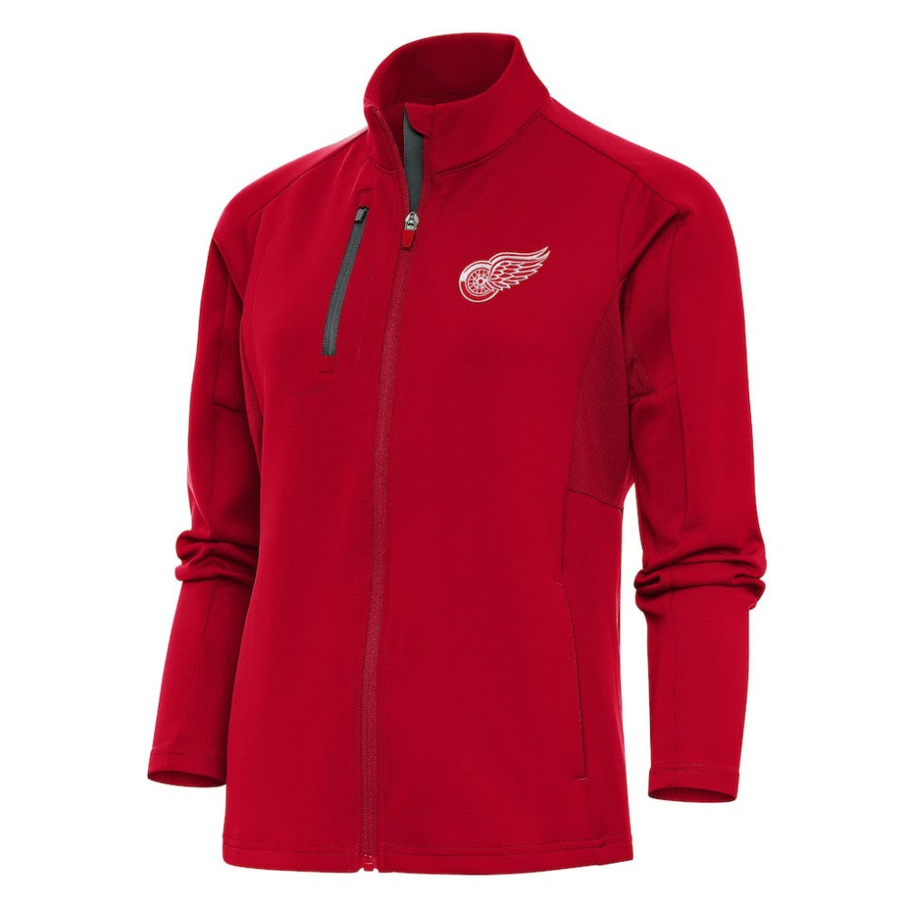 Detroit Red Wings Antigua Women's Team Logo Generation Full-Zip Jacket - Red | US 5104537