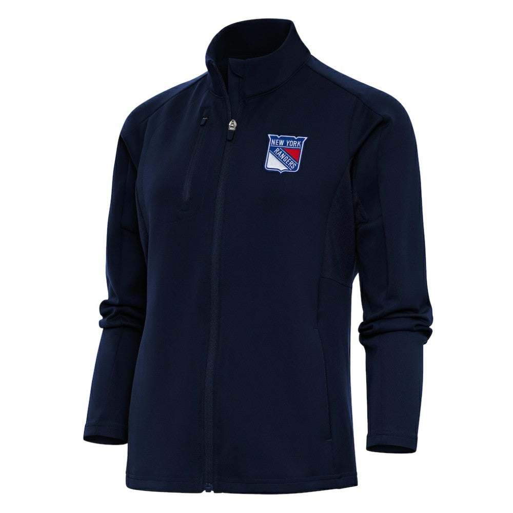 New York Rangers Antigua Women's Team Logo Generation Full-Zip Jacket - Navy | US 5104560