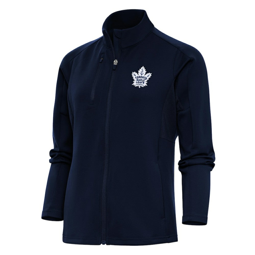 Toronto Maple Leafs Antigua Women's Team Logo Generation Full-Zip Jacket - Navy | US 5104581