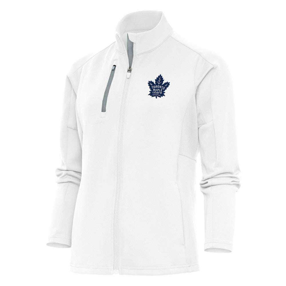 Toronto Maple Leafs Antigua Women's Team Logo Generation Full-Zip Jacket - White | US 5104583