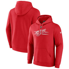 Detroit Red Wings Fanatics Authentic Pro Secondary Pullover Hoodie - Red | US 5104908