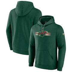 Minnesota Wild Fanatics Authentic Pro Secondary Pullover Hoodie - Green | US 5104917
