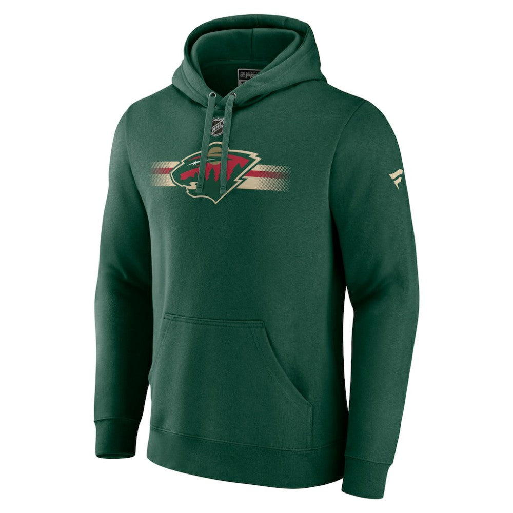 Minnesota Wild Fanatics Authentic Pro Secondary Pullover Hoodie - Green | US 5104917